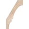 Ekena Millwork 5 1/2"W x 18"D x 30"H Balboa Smooth Knee Brace, Douglas Fir BRC06X18X30BOA00SDF - alternate 4